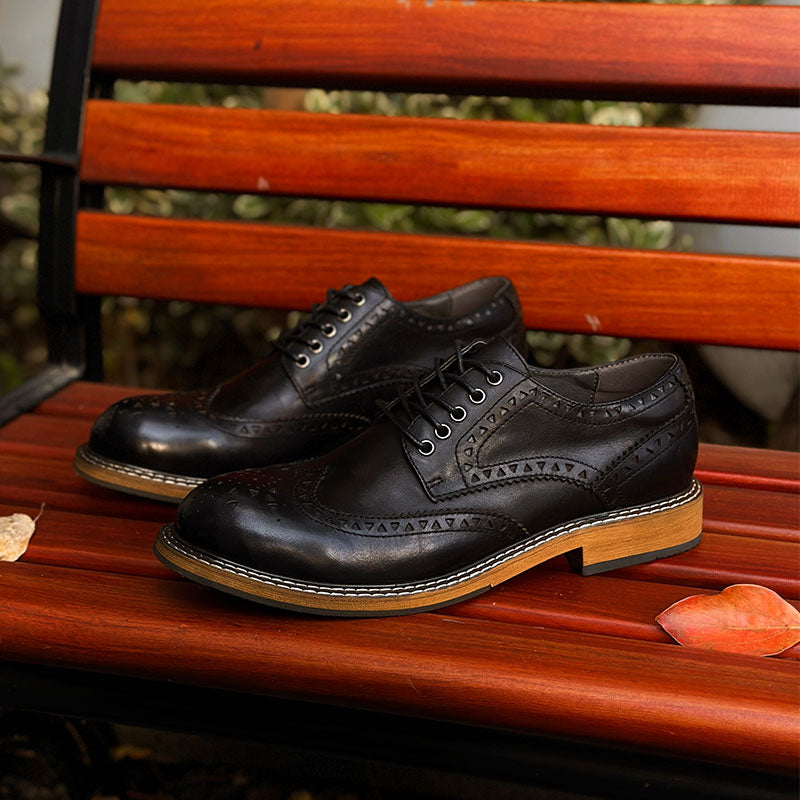 Derby leather Business formal shoes LB972