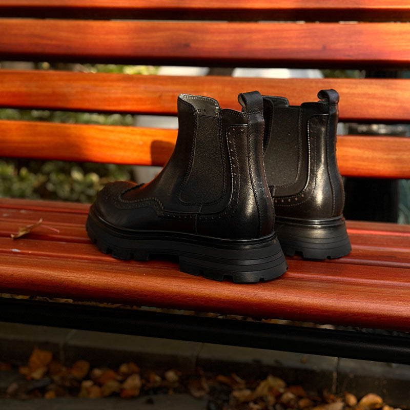 "Onyx Step" Comfort Genuine Leather Boots 21-9