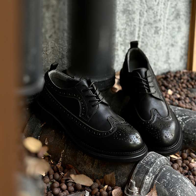 "Obsidian Walk" Premium Leather Formal Loafer LB20-71