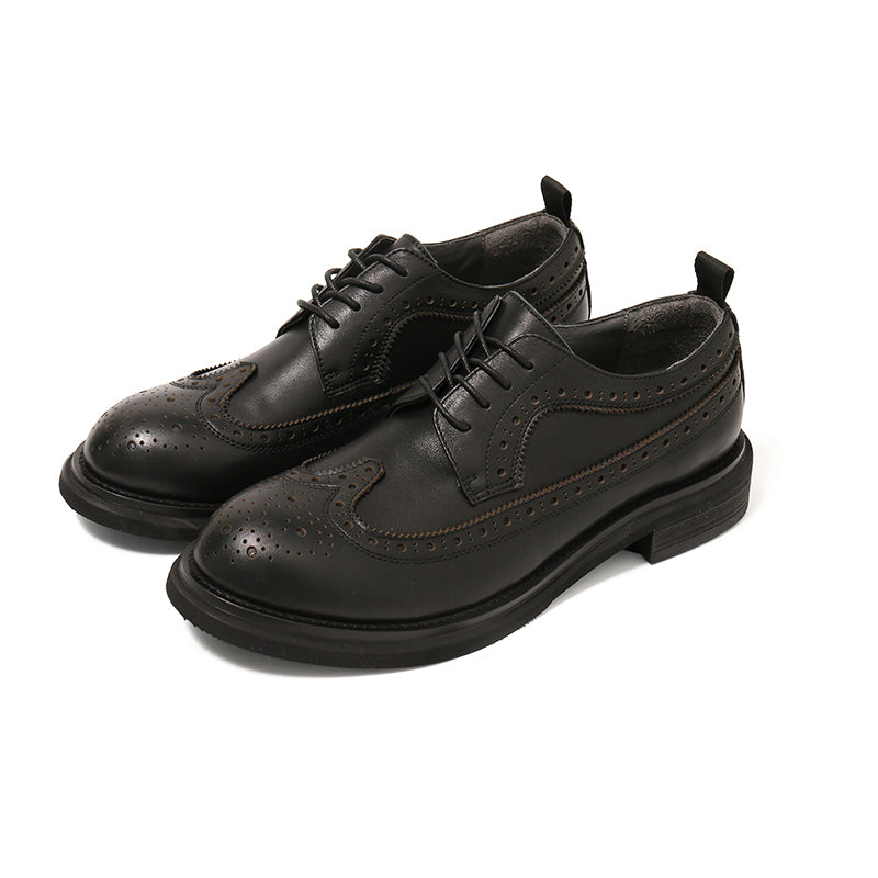 "Obsidian Walk" Premium Leather Formal Loafer LB20-71