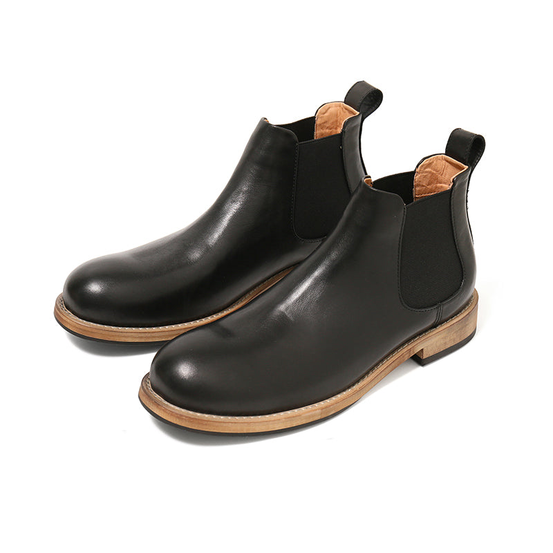 "Steel Ridge" Leather Chelsea Boot for Men LB24-D95